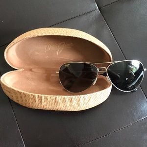 Maui Jim aviator sunglasses